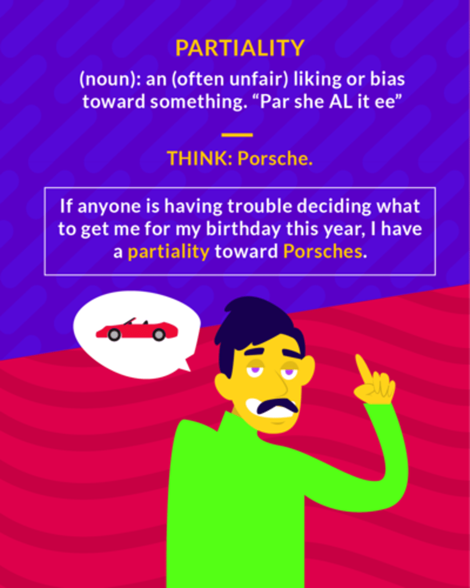 <p>A favorable bias or a prejudice toward something</p><p>(noun) an (often unfair) liking or bias towards something</p>