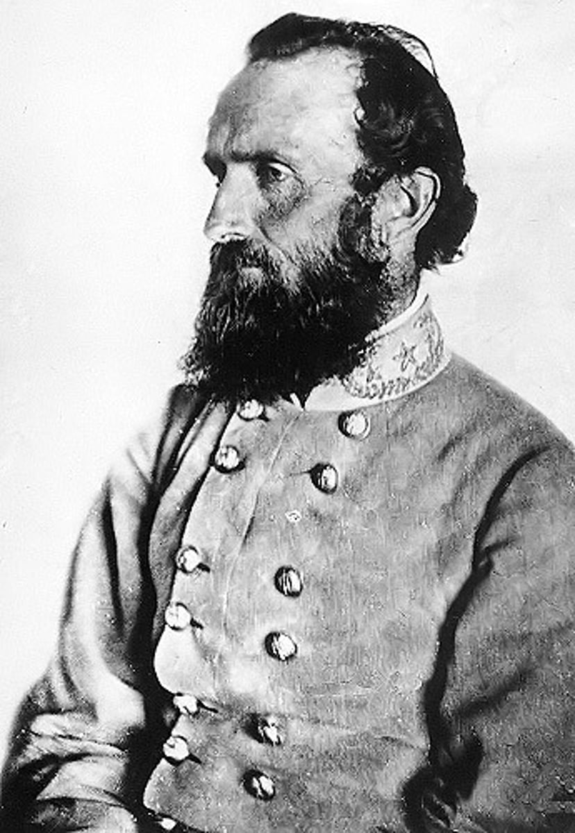 <p>A confederate general, nickname was stonewall, 2nd in command</p>