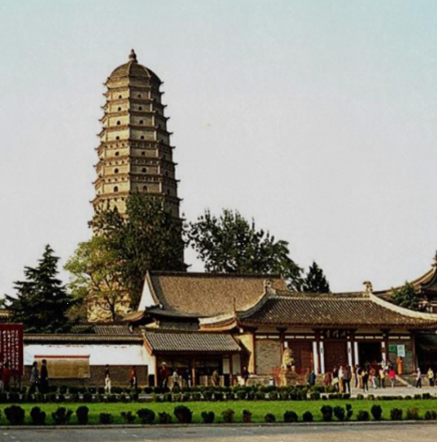 <p>Situated at the <strong>Famen Town, 10 km north of Fufeng County, Shaanxi Province, China. </strong></p><p>It is a famous Buddhist temple with a long history and became the Holy Land of Buddhism because the <strong>finger bone relic of Sakyamuni</strong> was placed in it.</p><p>It was built in the <strong>Eastern Han Dynasty (25-220).</strong></p><p>According to the Buddhist scriptures, in 272 BC, <strong>King Asoka of India</strong> presented relics of Buddha to different places to carry forward Buddhist doctrines. All places receiving such relics must build pagodas to enshrine them;</p><p>Therefore, <strong>84,84,000 pagodas</strong> were built all over the world. There are 19 such pagodas in China, among which <strong>Famen Temple</strong> is the <strong>largest one.</strong></p><p>The Famen Temple stupa also known as <strong>“the real Spirit Pagoda”</strong> - famous for the fact that is houses a finger bone of Sakyamuni and the Famen Temple and its stupa enjoyed the reputation of being the <strong>“forefather of pagodas and temples in Central Shaanxi”. </strong></p><p>It’s a brick octagon pagoda of <strong>13 stories, 47 meters</strong> in height.</p><p></p>