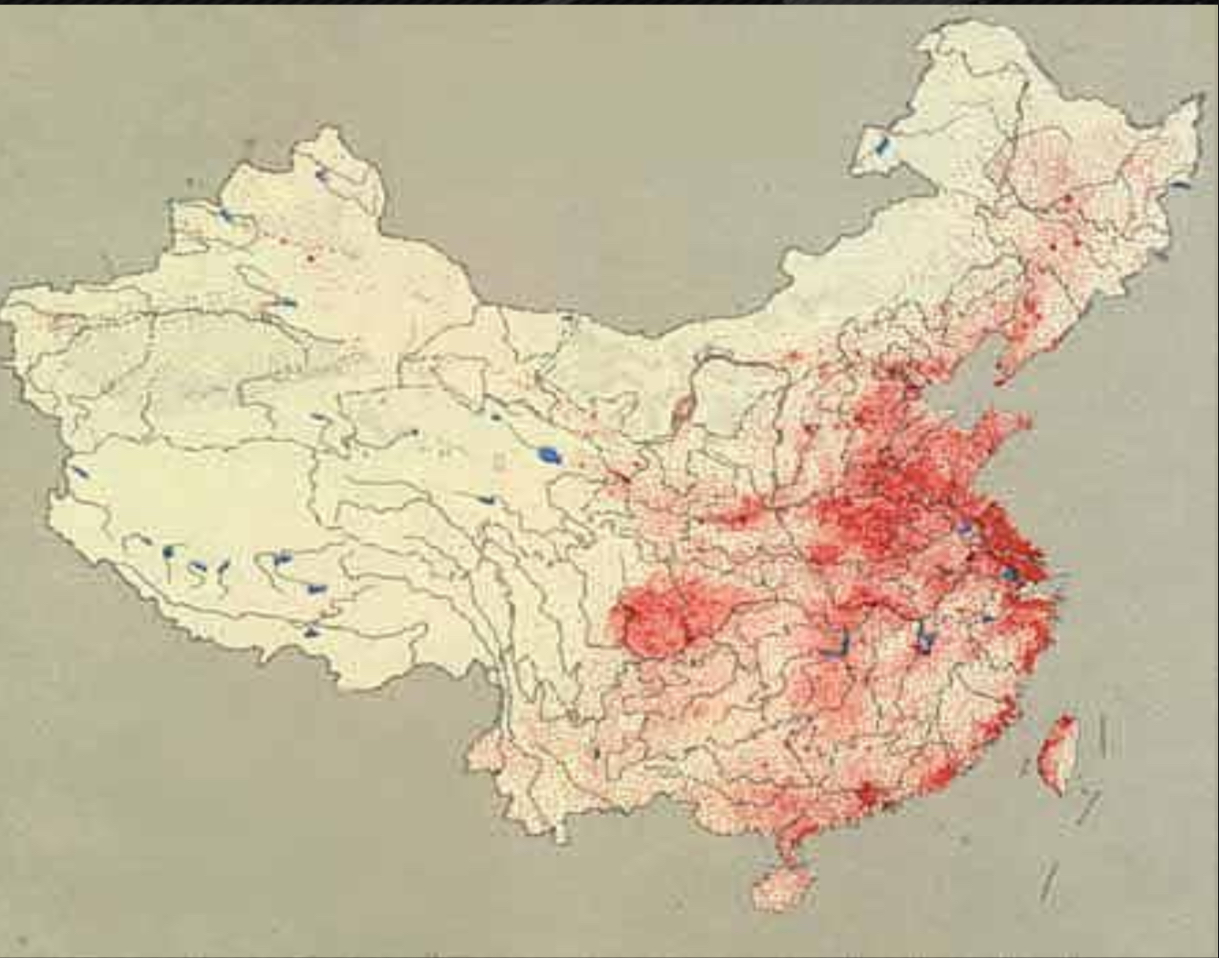 <p>Dot / Pin dot map </p>