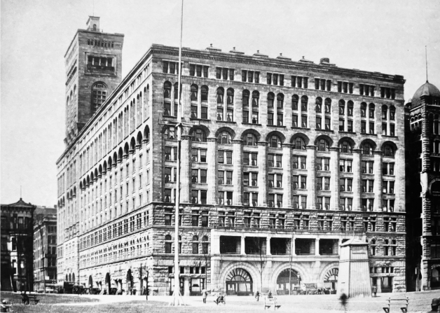 <p>Who designed the Auditorium Building?</p>