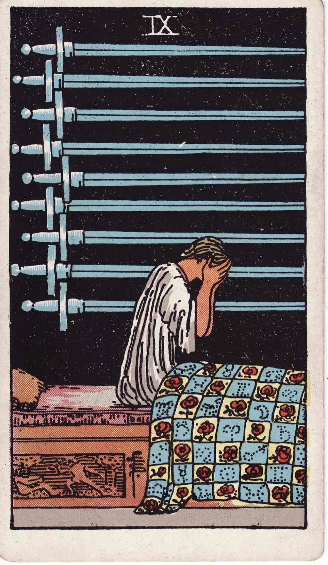 <p>Nine of Swords</p>