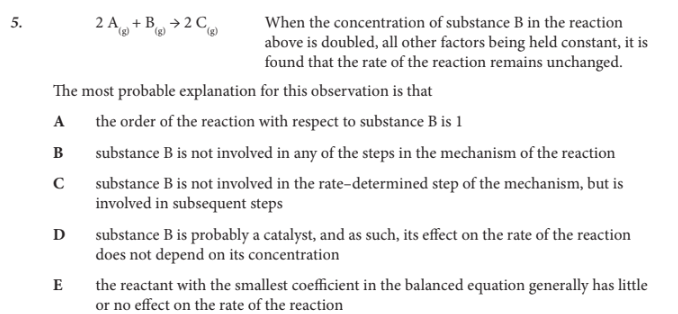 <p>The most probable explanation for this observation is that</p>