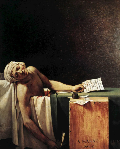 <p>The Death of Marat</p>