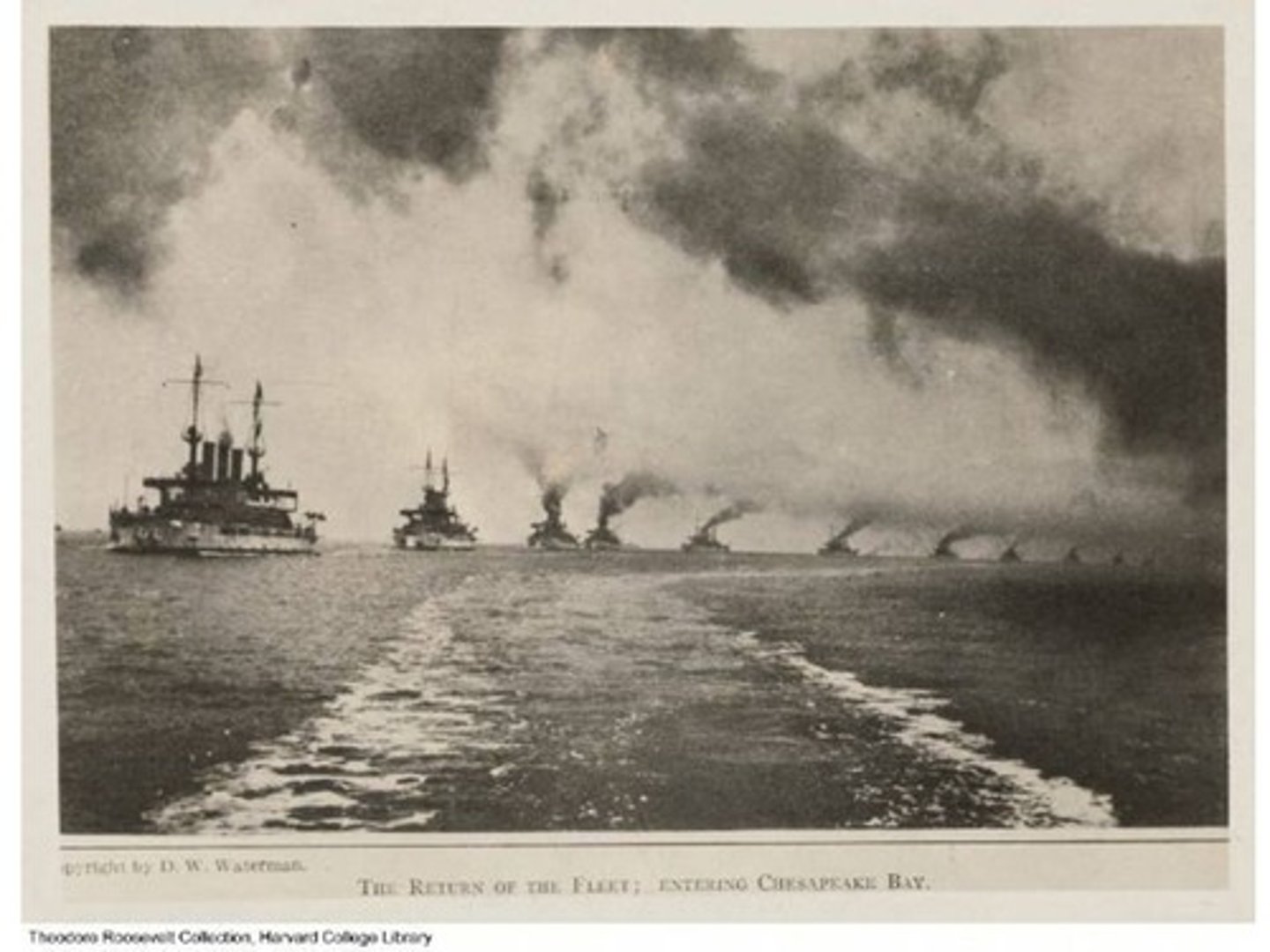 <p>Book written by Alfred Thayer Mahan - an influential imperialist thinker. Pushed for a strong naval fleet, a canal through Panama, colonies in the Pacific and Caribbean to serve as naval bases, and greater trade with East Asia.</p>