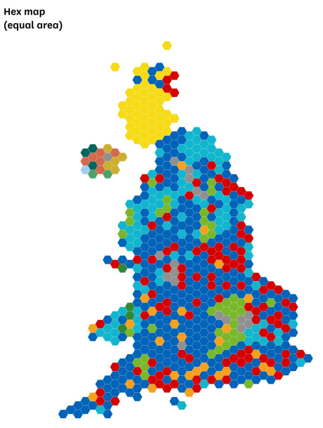 <ul><li><p>98 constituencies</p><ul><li><p>89 of these were a L win</p></li></ul></li></ul><p></p>
