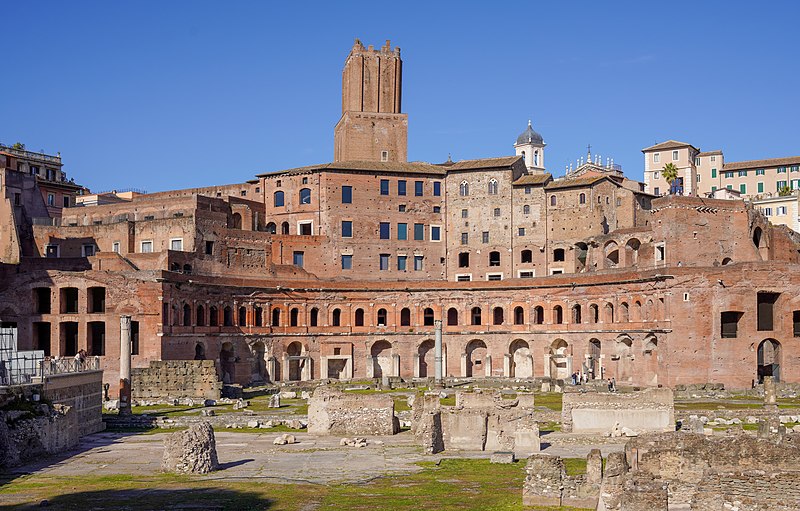 <p>Market of Trajan (use &amp; facts)</p>
