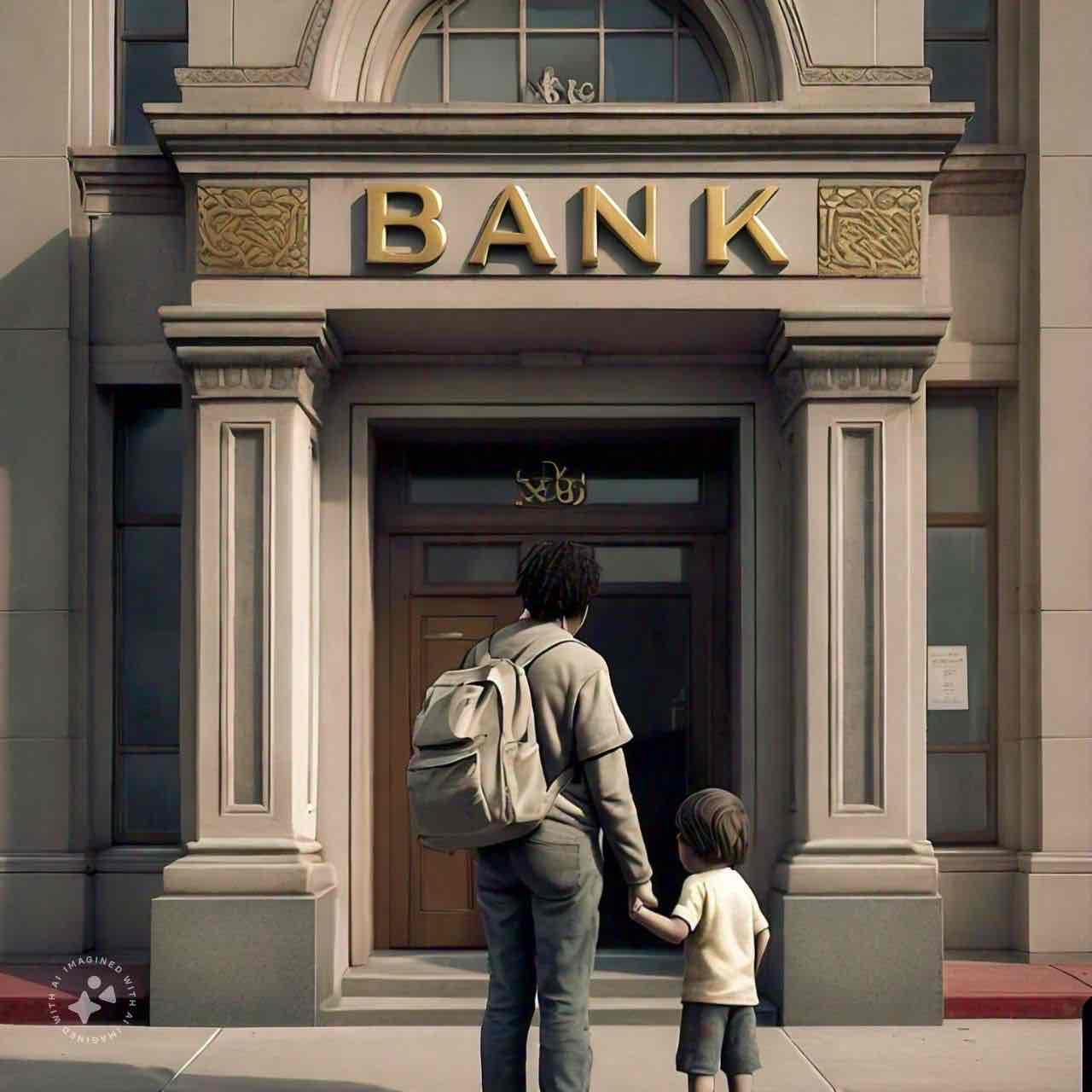 <p>Owe to the bank </p>
