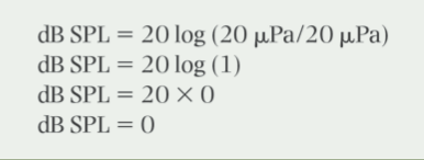 <p>decibels are expressed as a ratio of a measured pressure to a reference pressure. This means that 0 db does not mean no sound. it simply means that the measured pressure is equal to the reference pressure as follow: </p>