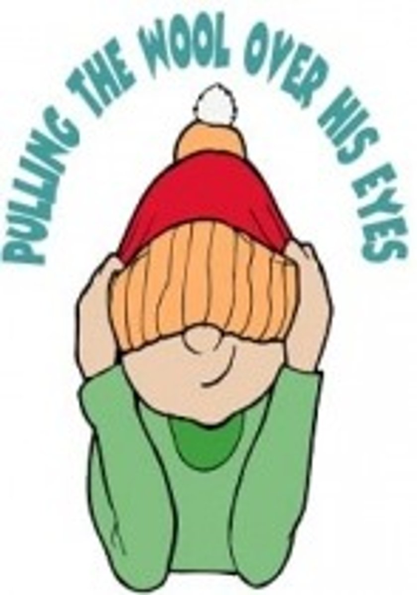 <p>to deceive someone in order to prevent them from discovering something (che mắt)</p><p>ex: Sophisticated marketing strategies frequently aim to ... consumers' ... by camouflaging product deficiencies with superficial allure.</p>