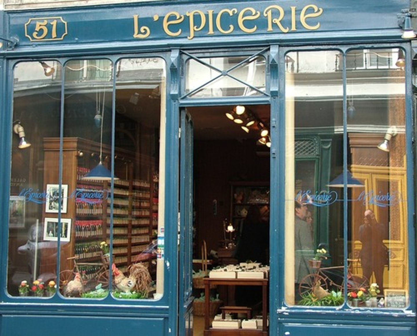 <p>the supermarket</p>