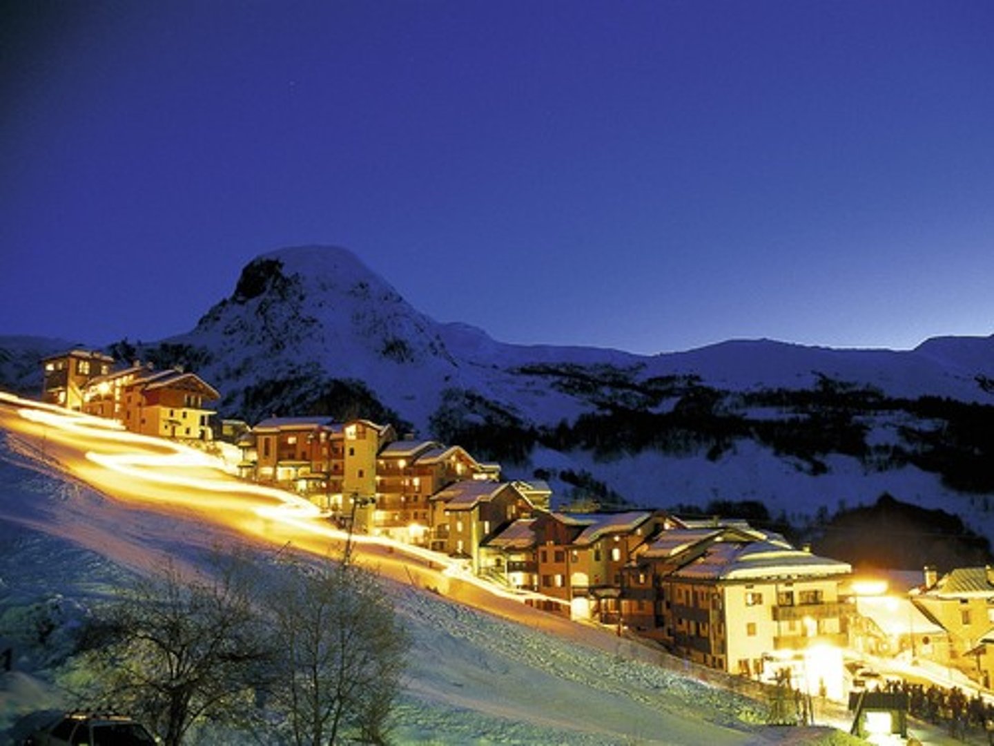 <p>a ski resort</p>