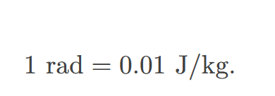 <p><span><span>the ionizing energy deposited per kilogram of tissue</span></span></p>