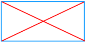 <p>A segment that connects two non-adjacent vertices of a polygon.</p>