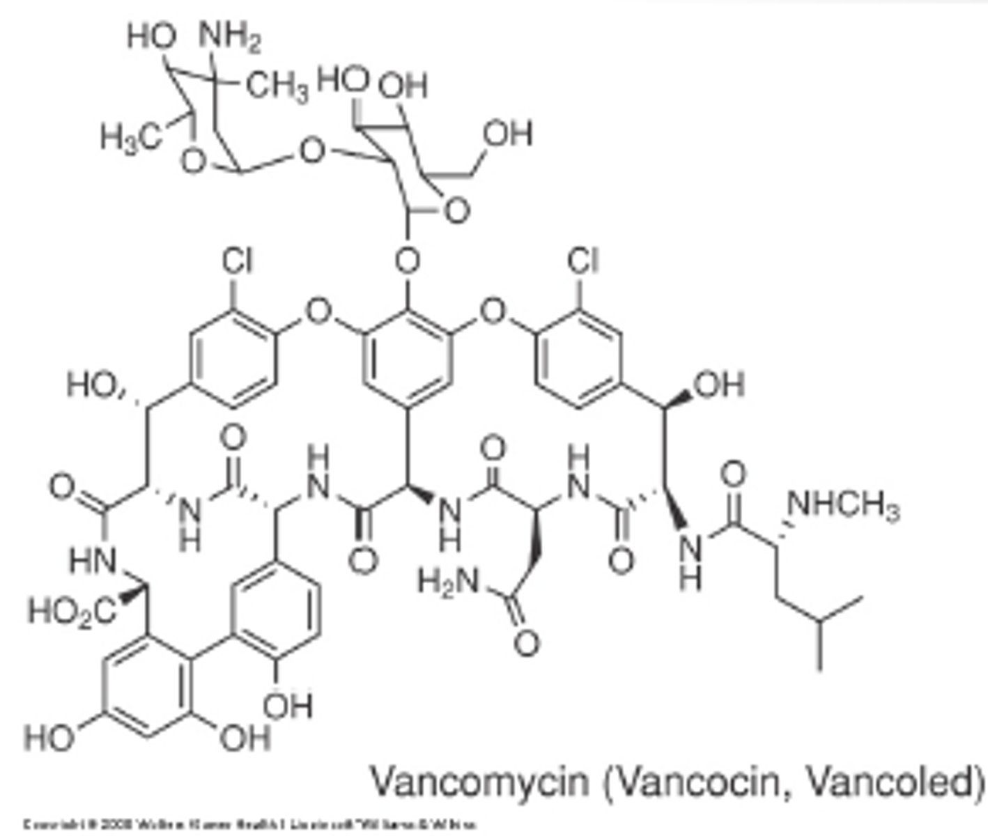 <p>vancomycin; sulfonamides; doxycycline, Ceftaroline (5th generation; also binds to PBP2a)</p>