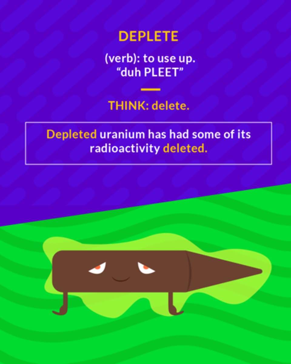 <p>(verb) to use up</p>