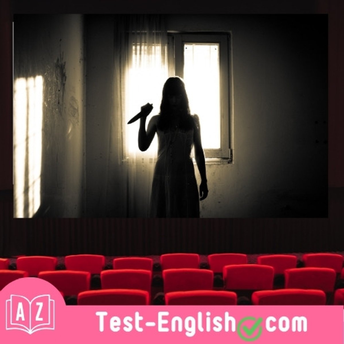 <p>After watching the _____ film, I was really scarred.</p>