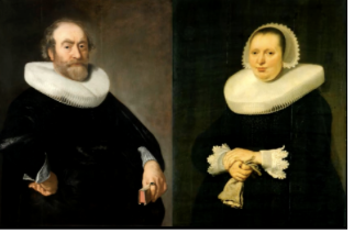 <ul><li><p><span style="background-color: transparent;"><strong><span>Bartholomeus van der Helst, Portrait of Andries Bicker, 1642</span></strong></span></p><ul><li><p><span style="background-color: transparent;"><span>bicker- most powerful man in Amsterdam for the first half of 17th c., head of the oligarchy, director of the east india company</span></span></p></li><li><p><span style="background-color: transparent;"><span>Drawing from the roman patrician portraiture</span></span></p></li><li><p><span style="background-color: transparent;"><span>Wise, sober, protestant ideal of power</span></span></p></li><li><p><span style="background-color: transparent;"><span>Stoicism - constancy amongst chaos, control over oneself, reason over passion</span></span></p></li><li><p><span style="background-color: transparent;"><span>Aspiring towards aristocratic identity- doesn’t have aristocratic birth but it’s his wisdom and traits that make him legit&nbsp;</span></span></p></li><li><p><span style="background-color: transparent;"><span>Marriage portrait- he governs the state, she governs the home, the ruler and citizen- ideal microcosm&nbsp;</span></span></p></li><li><p><span style="background-color: transparent;"><span>Bicker is constructed as a “city-father,” and Tengnagel’s virtue confirms his sovereignty.</span></span></p></li></ul></li></ul><p></p>