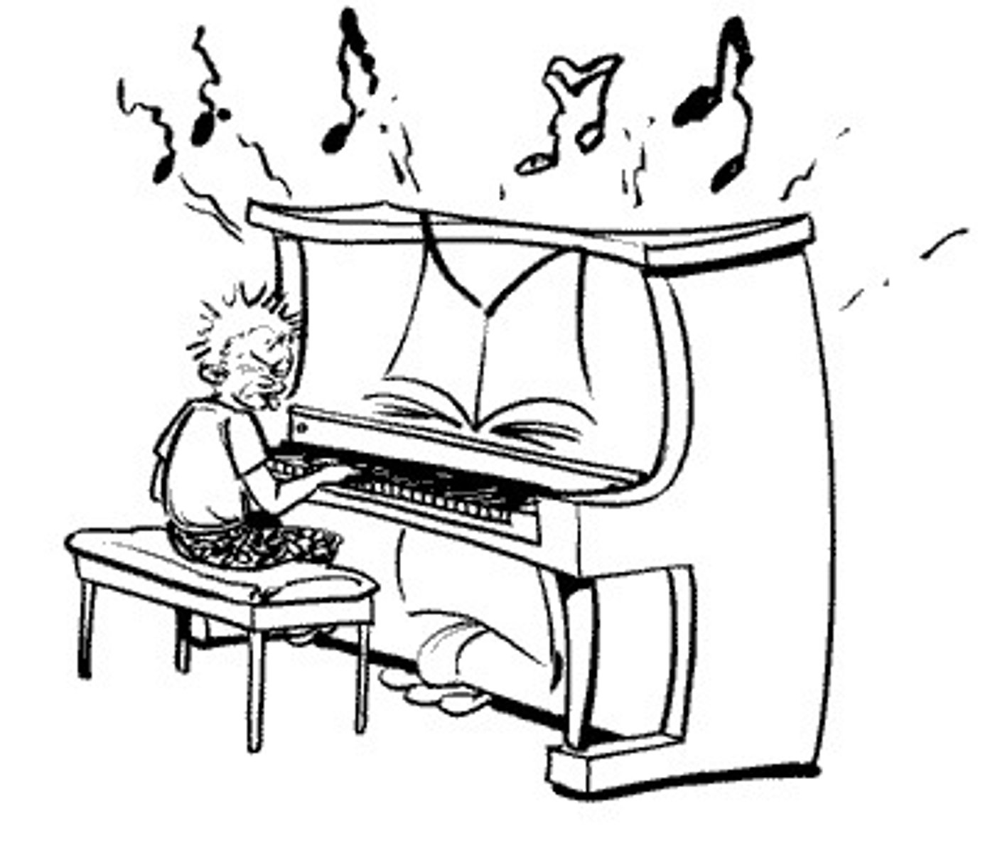 <p>se aplica a instrumento musical que ha perdido la nota o entonación</p>