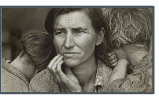 <p>The purpose of this photograph is to raise awareness about the plight of American____</p>