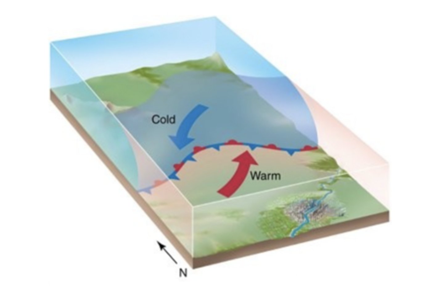 <p>is beginning the process of cyclogenesis.</p>