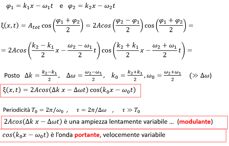 <p>Il fenomeno dei battimenti si verifica quando due onde di frequenze leggermente diverse si sovrappongono. Questa sovrapposizione genera un'onda risultante che varia nel tempo in ampiezza, creando un effetto di "battimento" percepibile. Le condizioni per la generazione dei battimenti richiedono che le due frequenze siano vicine, tipicamente con una differenza inferiore a qualche hertz. </p><p></p>