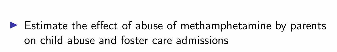 <p>How did exogenous shocks impact the supply of the drug?</p>