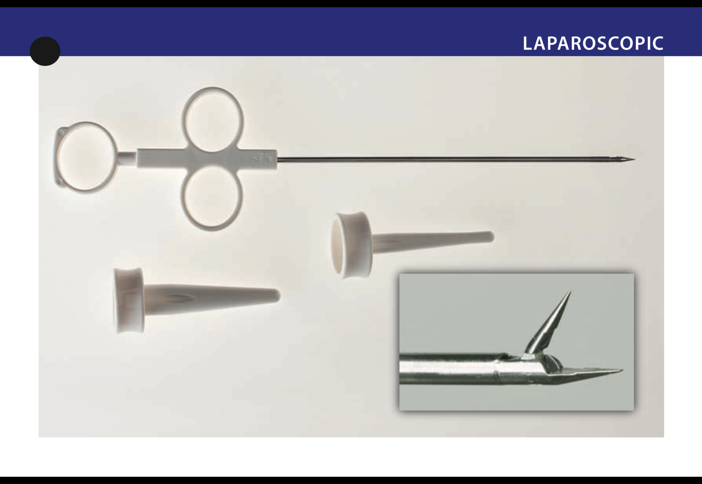 <p>Name this instrument used to facilitate the threading of sutures through tissue.</p>