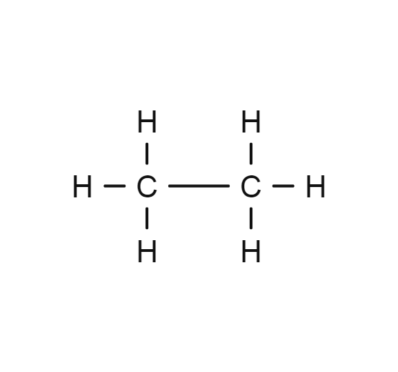 <p>Ethane (alkane)</p>
