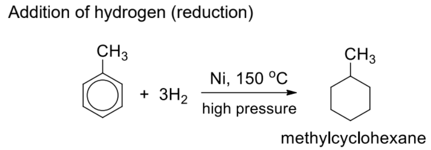 <ul><li><p><span>Do not use this reaction unless specified by the question</span></p></li><li><p><span>The resonance-stabilised benzene ring is to be preserved at all times</span></p></li></ul><p></p>