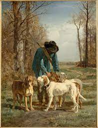 <p>style realiste, tableau animalier </p>