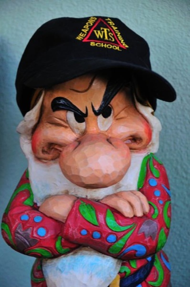 <p>in a state of sulky dissatisfaction</p>