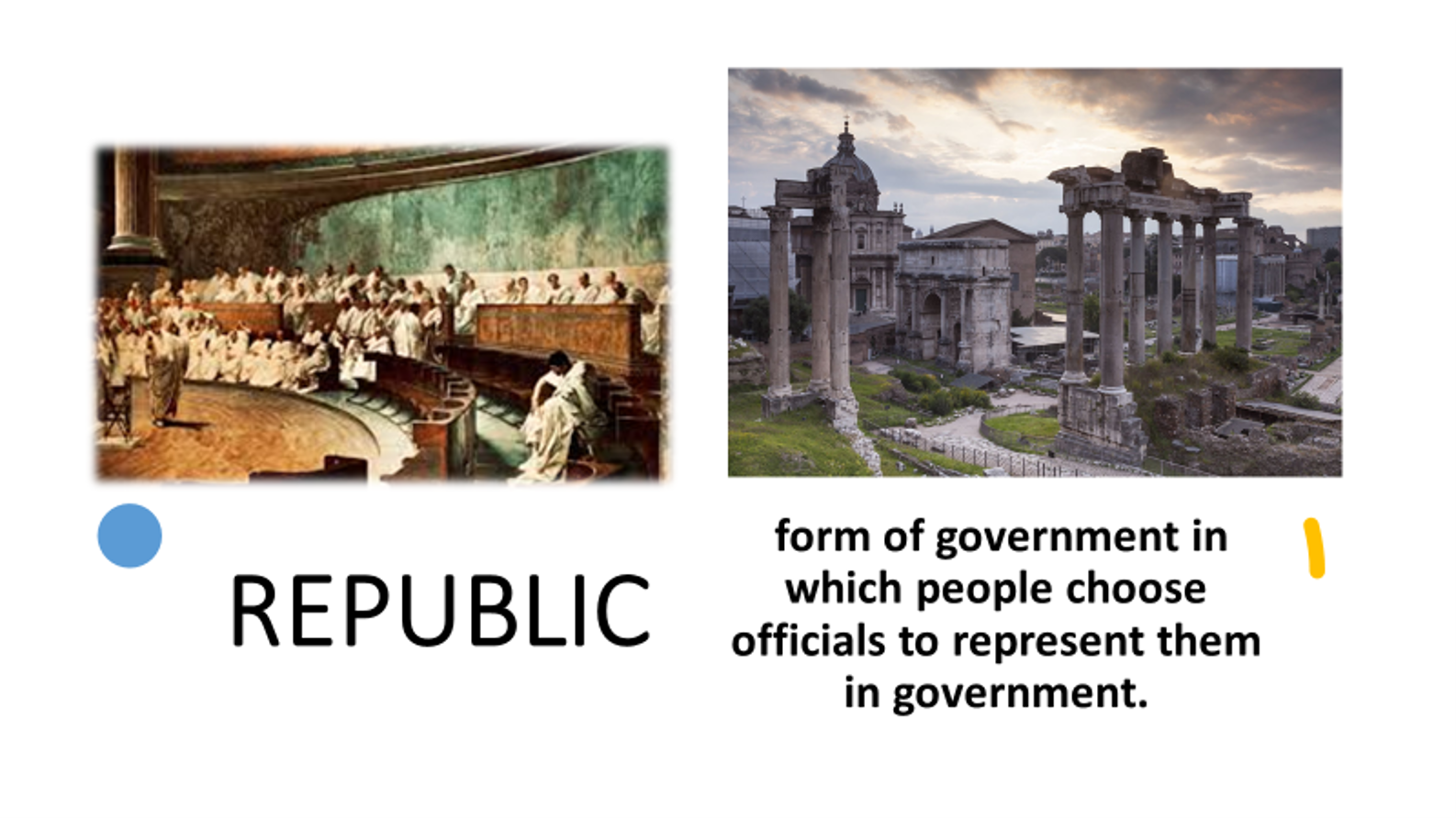 <p>Republic</p>