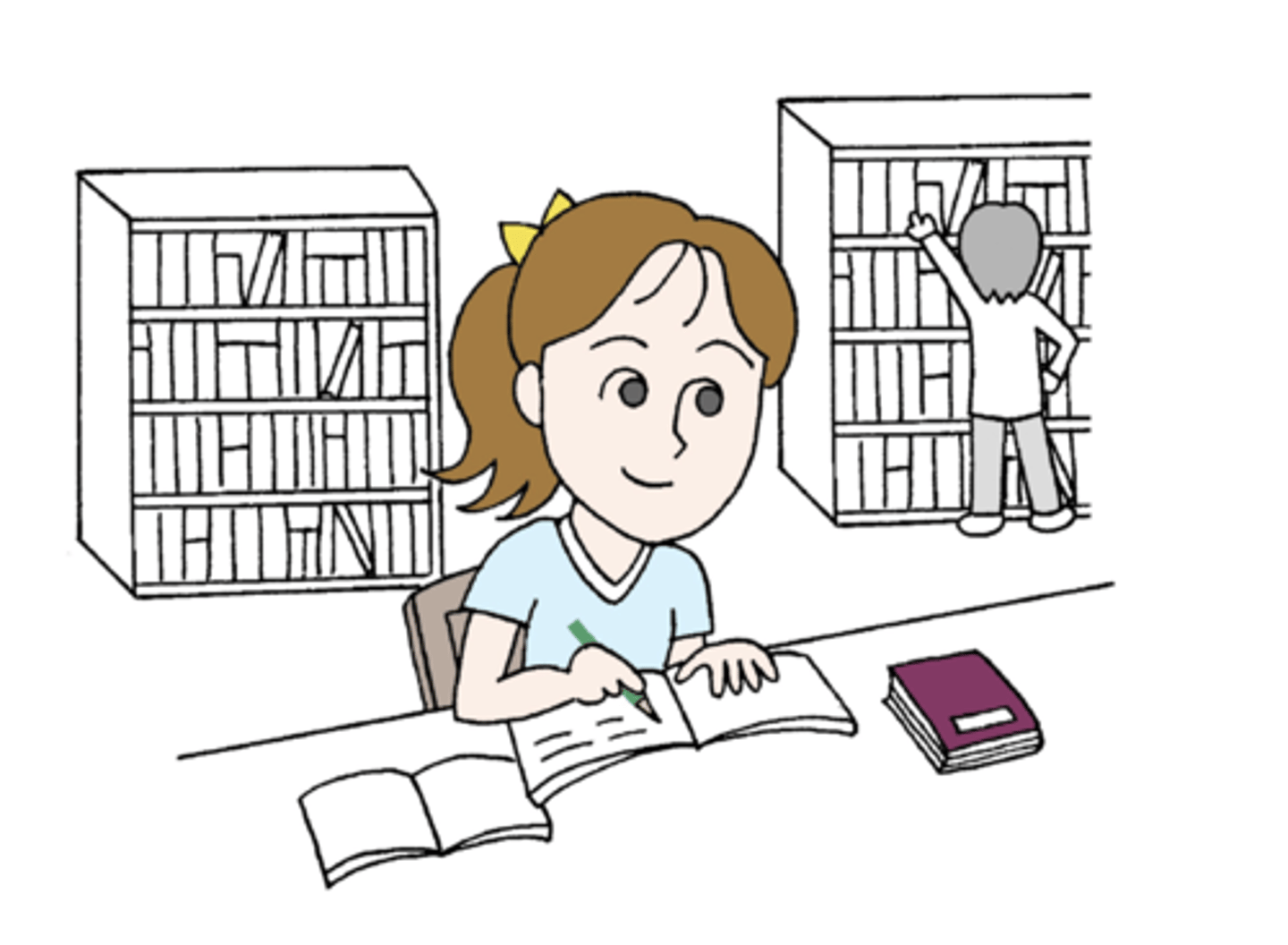 <p><span class="bgP">べんきょうします</span></p>