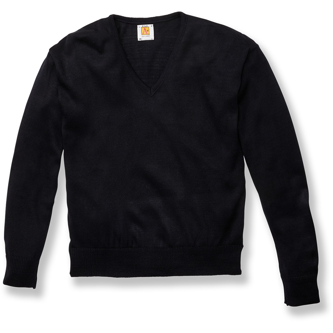 <p>fine gauge v-neck sweater</p>