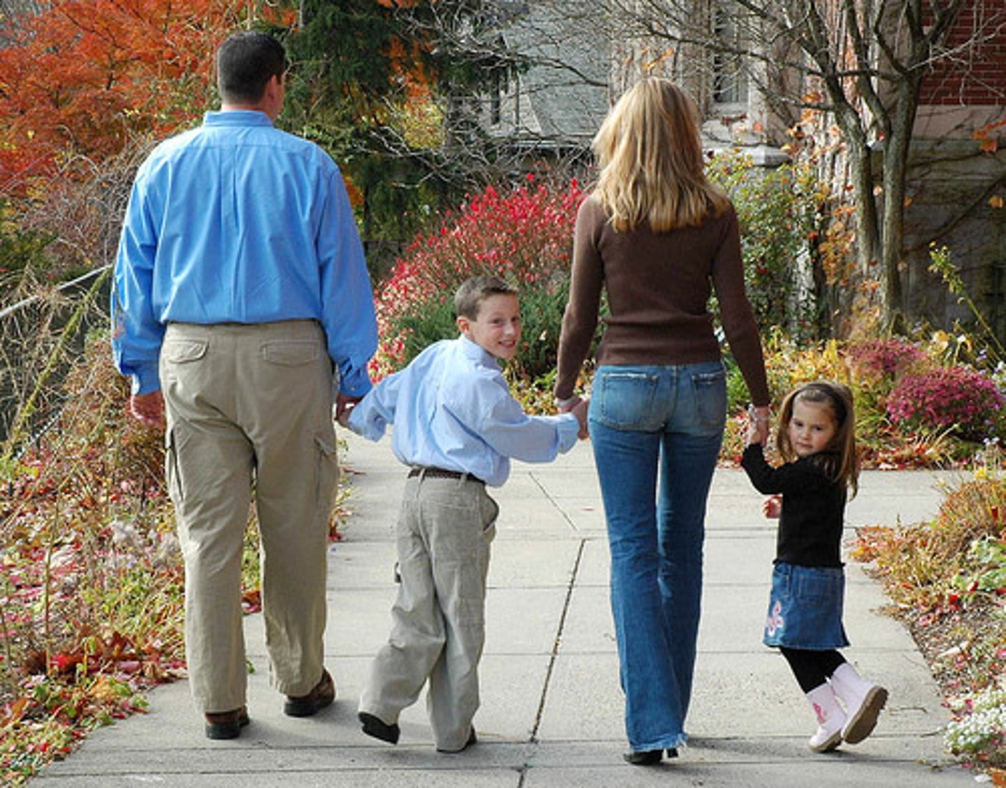 <p>the son, the daughter</p>
