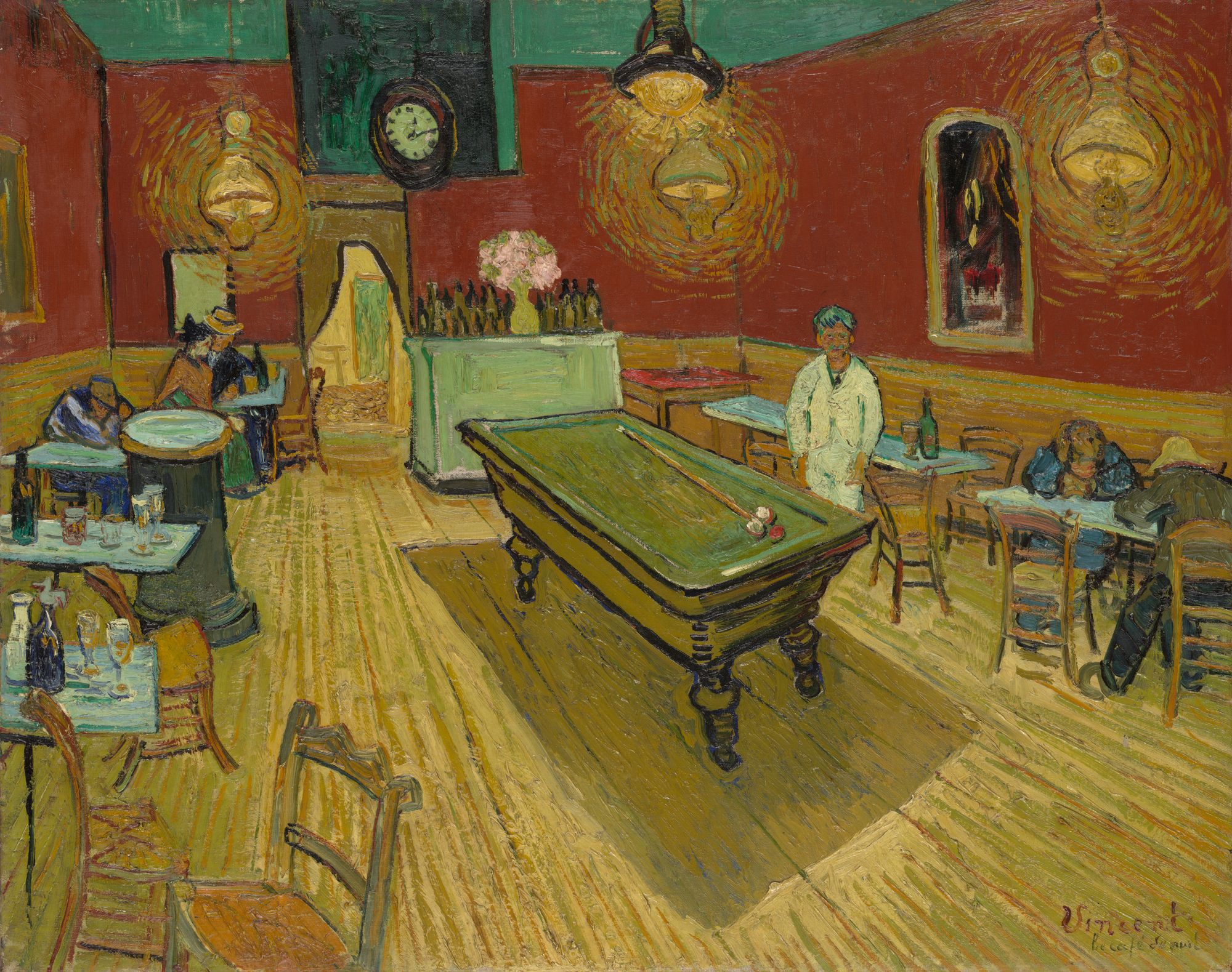 <p><em>Le café de nuit</em></p>