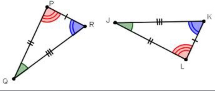 <p>2 triangles are congruent if and only if all pairs of corresponding sides and angles are congruent.</p>