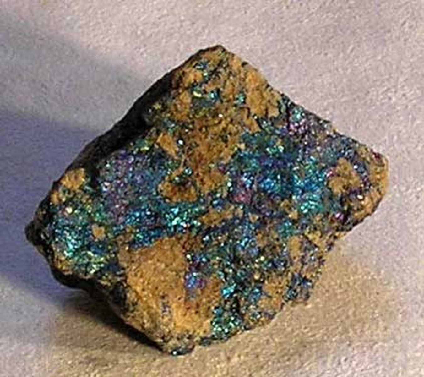 <p>dense, blue shimmer, black streak, hardness&lt;3.5</p>