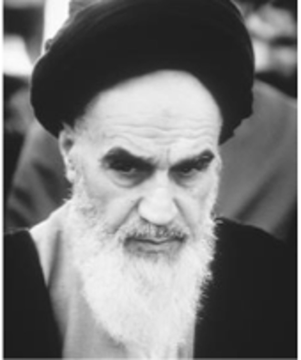 <p>Shi'ite philosopher and cleric who led the overthrow of the shah of Iran in 1979 and created an Islamic republic.</p>