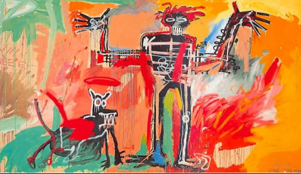 <p><strong>Boy and Dog in a Johnnypump 1989</strong></p><p> Jean-Michel Basquiat</p><p>2020 $ 100 million</p>