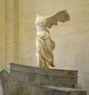<p>Winged Victory of Samothrace </p>