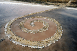 <p>Spiral Jetty</p>