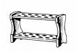 <table style="min-width: 25px"><colgroup><col style="min-width: 25px"></colgroup><tbody><tr><td colspan="1" rowspan="1" style="width:236.8pt;border:solid windowtext 1.0pt;mso-border-alt:
  solid windowtext .5pt;padding:0in 5.4pt 0in 5.4pt"><p class="MsoNormal">May be made of wood, metal, or plastic; used to hold test tubes in an upright position</p></td></tr></tbody></table><p></p>