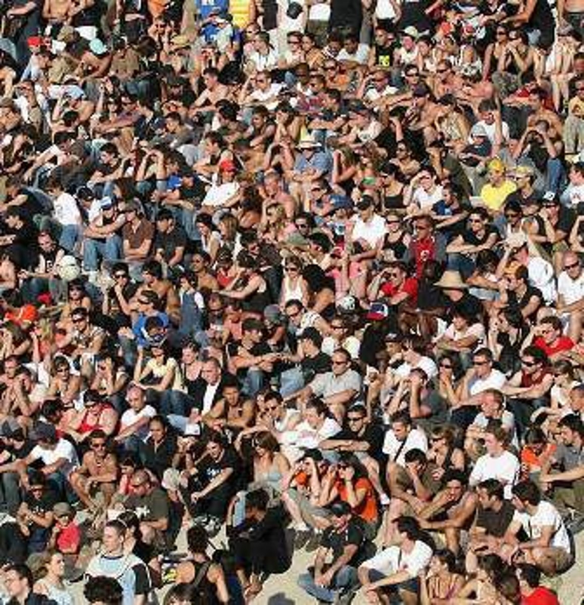 <p>When the number of people in an area exceeds the capacity of the environment to support life at a decent standard of living.</p>