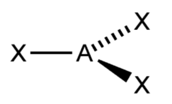 <p>what shape, angle, no. of electron pairs/regions, no. of bonded pairs and no. of lone pairs?</p>