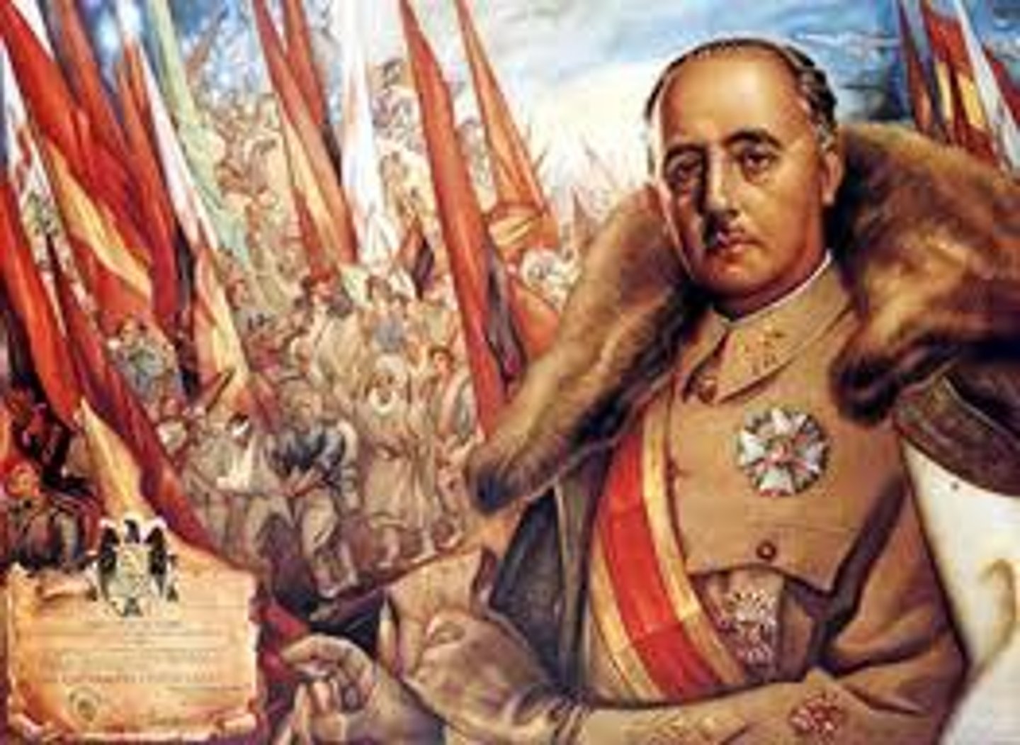<p>A Caudillo is a powerful, personalist military leader, similar to a strongman or dictator, who wields political and military power in Spain and Latin America. (likened to a warlord or military chief)</p><p>Independent leaders who dominated local areas by force in defiance of national policies; sometimes seized national governments to impose their concept of rule; typical throughout newly independent countries of Latin America.</p><p>By the 1830s, Latin America was mostly ruled by these military dictators from the creole class (American-born European-descendant).</p>