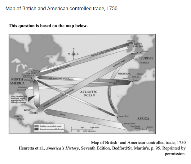 <p><span style="line-height: 1.5;"><span>In the 17th and early 18th centuries, Britain’s greatest challenge in controlling the North American Atlantic trade illustrated above was</span></span></p><p></p>