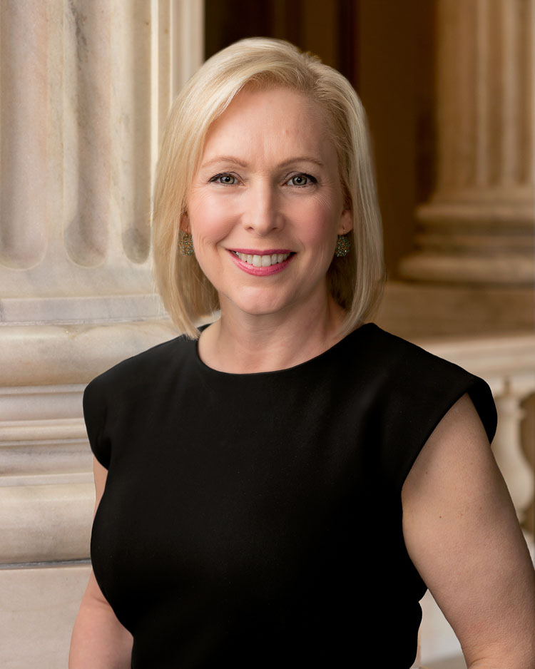 <p>junior US Senator from NY</p>