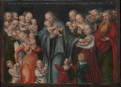 <p>Christ and Children</p>